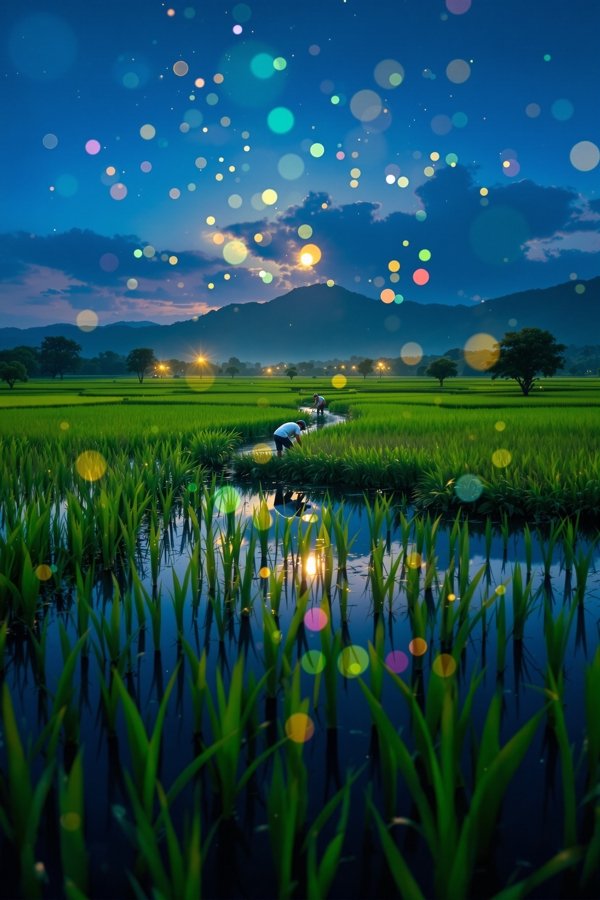 稻田四季 - 农业 · 自然 封面